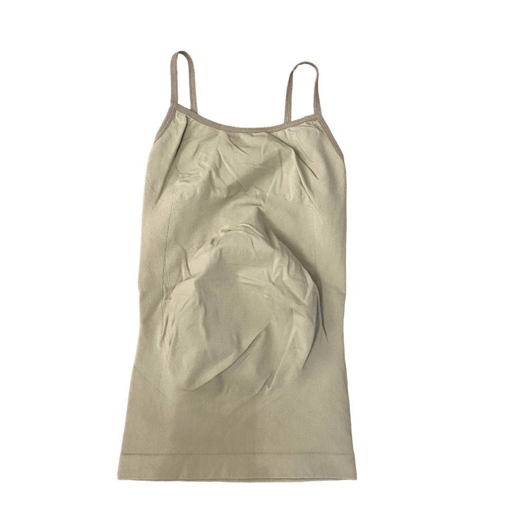 Blanqi Body Shapewear Beige sand tone stretchy Maternity Tank Top S / M